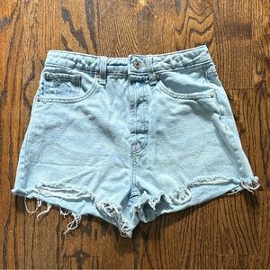 Wild Fable Light Blue Distressed Denim Shorts 4